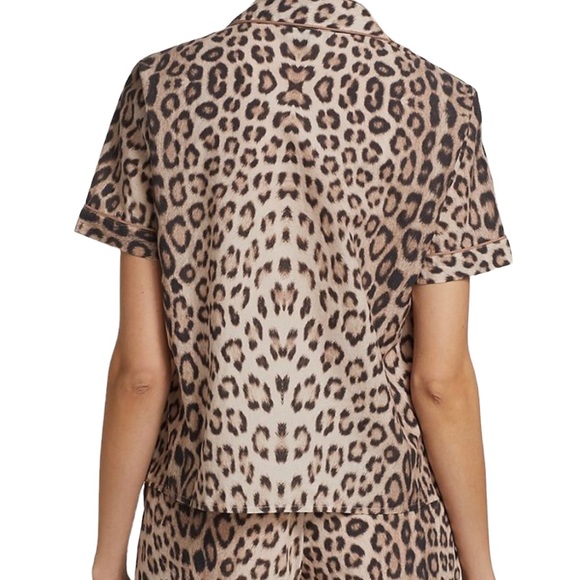 🆕Generation Love Juliet’s Leopard Animal Print Pajama Set Cotton Summer PJ’s - Picture 5 of 10